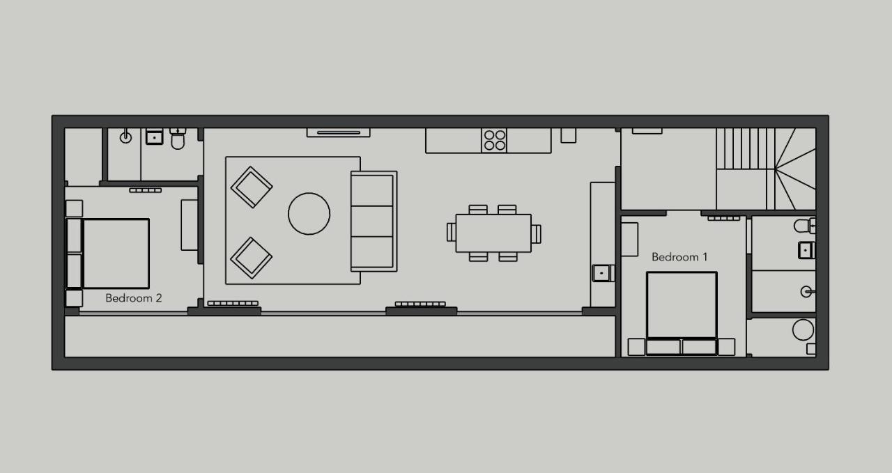 ロンドンPenthouse At The Old Tea Factoryアパートメント エクステリア 写真